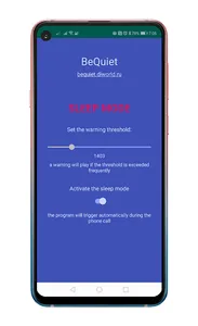 BeQuiet - take control of your screenshot 1