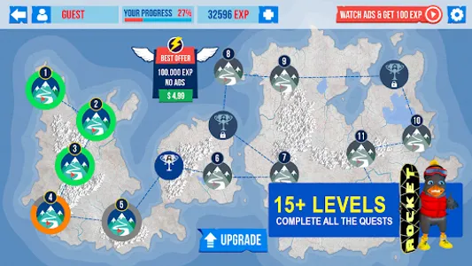 SnowBird: Snowboarding Games screenshot 12