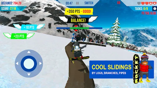 SnowBird: Snowboarding Games screenshot 18