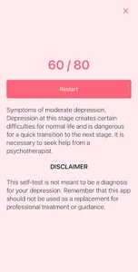 Depression Test screenshot 2
