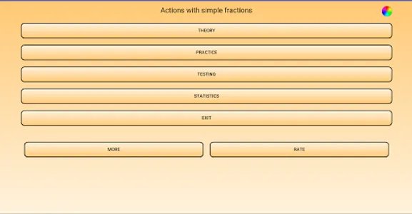 Math. Simple fractions screenshot 5