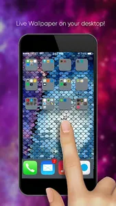 Real Sequin - Live Wallpaper screenshot 1