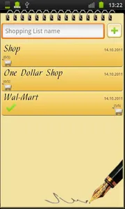 Shopping List screenshot 0