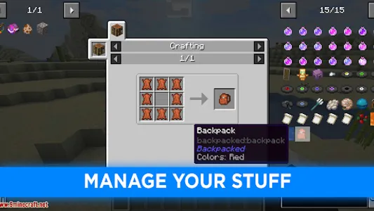 Backpacks: mods for minecraft screenshot 10