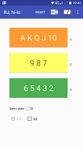 Cards counter,  BlackJack screenshot 0
