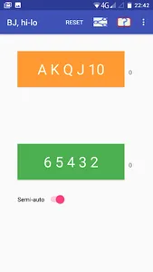 Cards counter,  BlackJack screenshot 3