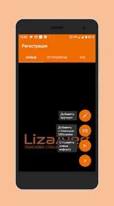 Регистратор Лиза Алерт screenshot 0