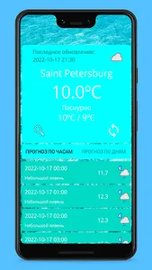 Прогноз погоды screenshot 0