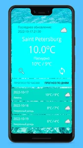 Прогноз погоды screenshot 1