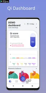 Qi LifeTracker screenshot 2