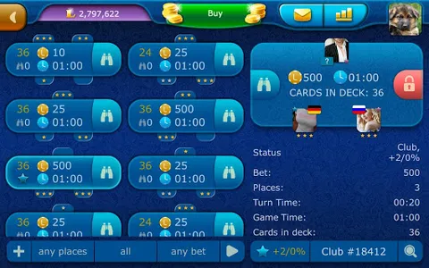 Durak LiveGames online screenshot 13