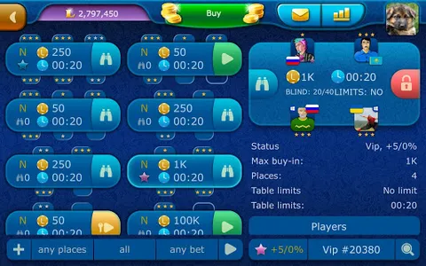 Poker LiveGames online screenshot 13