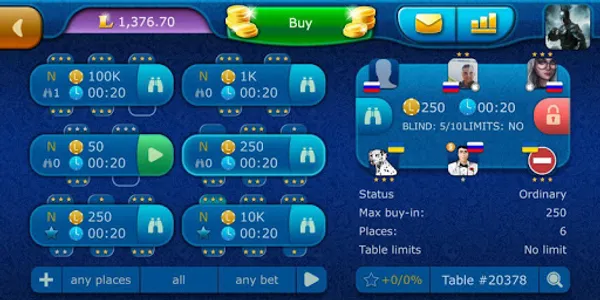 Poker LiveGames online screenshot 6