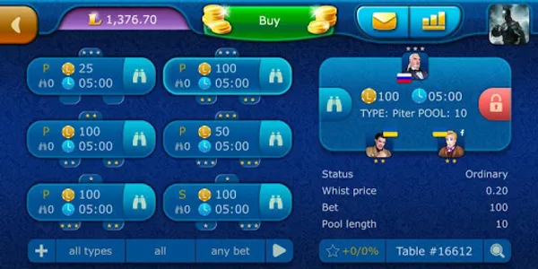 Preference LiveGames online screenshot 6