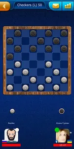 Checkers LiveGames online screenshot 1