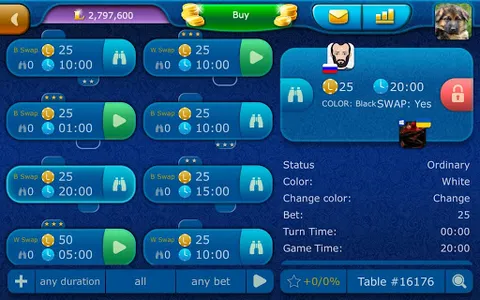 Checkers LiveGames online screenshot 13