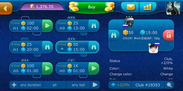 Checkers LiveGames online screenshot 6