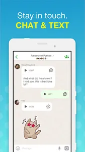 Video calls and chat screenshot 1