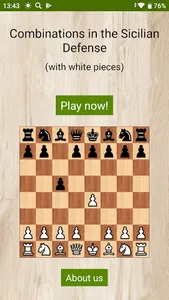 Chess - Sicilian Combinations screenshot 0