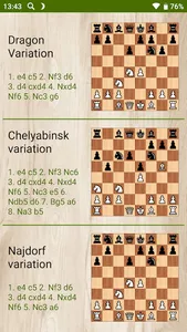 Chess - Sicilian Combinations screenshot 1