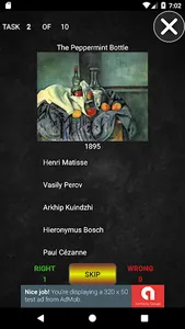 Painters Quiz screenshot 1