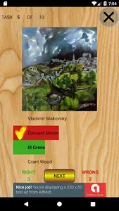 Painters Quiz screenshot 2