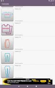Mnemosina knitting patterns screenshot 19