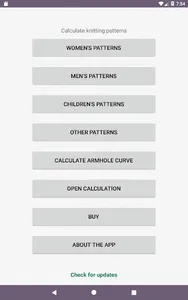 Mnemosina knitting patterns screenshot 8