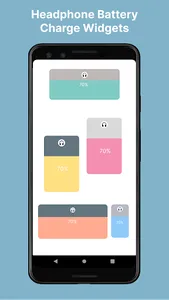 Headphone battery level widget screenshot 2