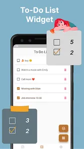 Cute Notes Widget & To Do List screenshot 4