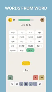 Word search game in word 2023 screenshot 1