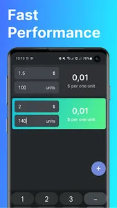 Price Unit Calcualtor screenshot 2