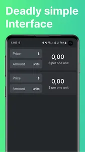 Price Unit Calcualtor screenshot 3