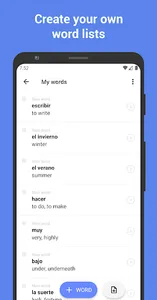 Learn Spanish with flashcards! screenshot 2