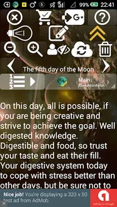 Lunar Calendar Lite screenshot 2