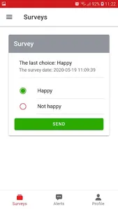 GP Alarm screenshot 2