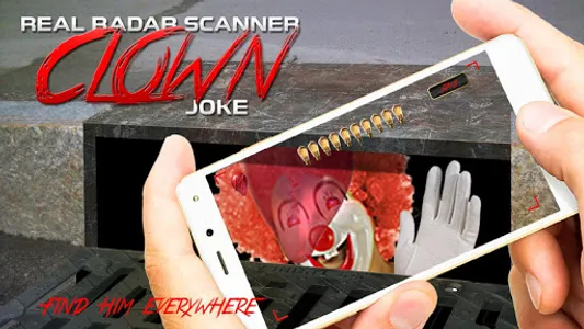 Real Radar Scanner Clown Joke screenshot 2