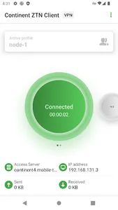 Continent ZTN Client 4.0 screenshot 2