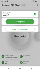 Continent ZTN Client 4.0 screenshot 3