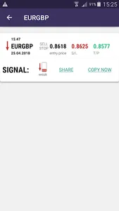 Forex Signals App 4 Metatrader screenshot 6