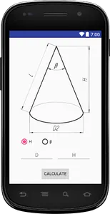 Flat pattern cone screenshot 1