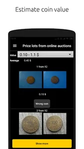 Maktun: coin and note search screenshot 2