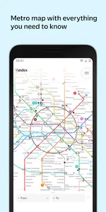 Yandex Metro screenshot 4