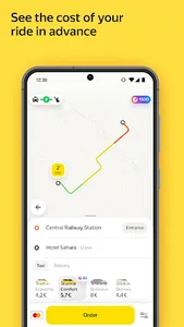 Yandex Go — taxi and delivery screenshot 2