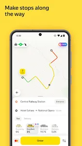 Yandex Go — taxi and delivery screenshot 3