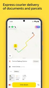 Yandex Go — taxi and delivery screenshot 5