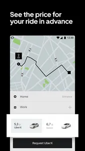 Uber BY — order taxis screenshot 1