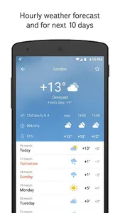 Yandex Weather screenshot 0