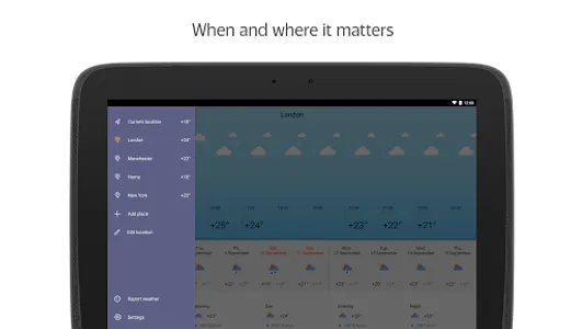 Yandex Weather screenshot 10