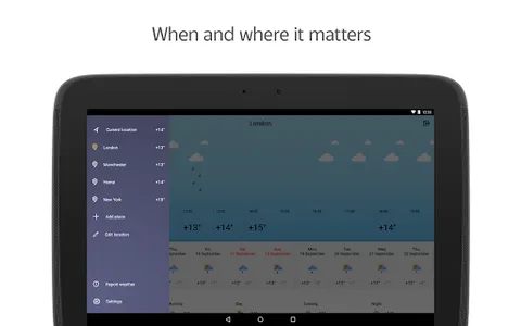 Yandex Weather screenshot 7